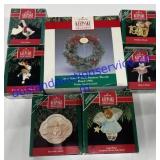 Lot Of 7 Assorted Christmas Ornaments