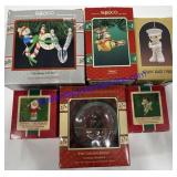 Lot Of 6 Assorted Christmas Ornaments