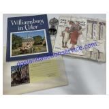 Colonial Williamsburg Book, Bell, Etc..