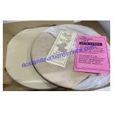 2 Pampered Chef Baking Stones