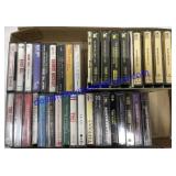Flat of Misc. Cassette Tapes