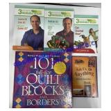 Lot of Misc. Health Related & Quilt Books