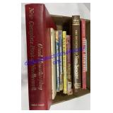 Flat of Vintage Books & Needlecraft Book