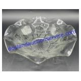 Vintage Jeanette Glass Serving Bowl (12")
