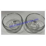 Two Glass Dishes