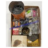 Flat of Misc. Hardware & Supplies