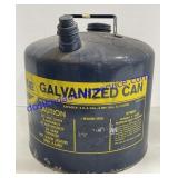 Vintage Eagle 5 Gallon Galvanized Can