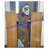 Lot Of 3 Wooden Pieces Two Are 54" One Is 69"