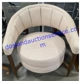 Vintage Pink Upholstered Chair