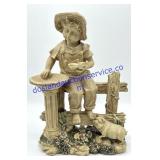 Garden Bird Bath Decor (12")