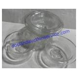 Set of 5 Glass Mixing Bowls