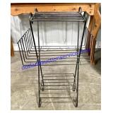 Metal Magazine Rack/Stand (27 x 17 x 12)