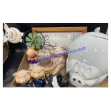 Pig Picture , Cookie Jar , Salt & Pepper , Candle