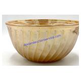 3 Peach Fire King Mixing Bowls