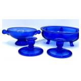 Lot of Cobalt Blue Glassware