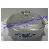 Vintage Corningware 2L Dish & Lid