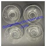 Set of 4 Ice Cream Dishes