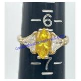 Size 6.5 18K GE Ring