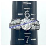 Size 6.5 925 Stamped Ring