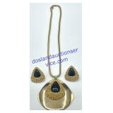 Matching Necklace & Earring Set