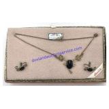 Vintage Danielle 12KT Gold Filled Jewelry Set