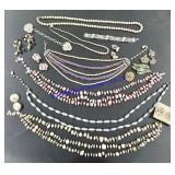 Flat of Vintage Jewelry