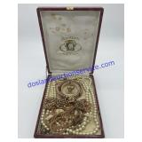 Vintage Sun Pearl Jewelry Set