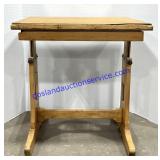 Vintage School Desk 21" x 18" x 22"