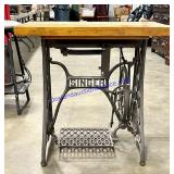 Vintage Singer Sewing Machine Stand 30" x 21" x