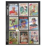 Lot of (9) Vintage Topps Baseball Cards