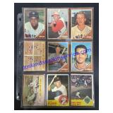 Lot of (9) Vintage Topps Baseball Cards