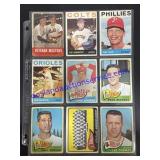 Lot of (9) Vintage Topps Baseball Cards