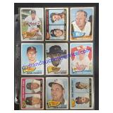 Lot of (9) Vintage Topps Baseball Cards