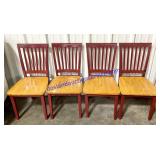 Lot of (4) Dining Room Chairs
