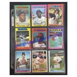 Lot of (9) Vintage Topps Baseball Cards