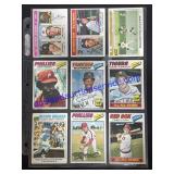 Lot of (9) Vintage Topps Baseball Cards