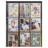 Lot of (17) Vintage Topps Baseball Cards