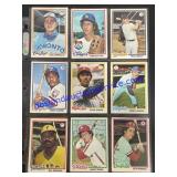 Lot of (18) Vintage Topps Baseball Cards