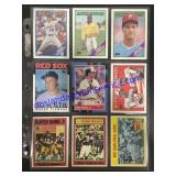 Lot of (9) Vintage Baseball/Football Cards