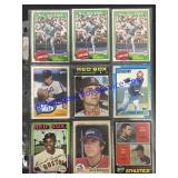Lot of (9) Misc. Baseball Cards