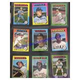 Lot of (9) Vintage Topps Baseball Cards