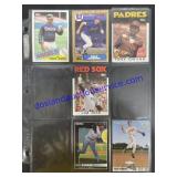 Lot of (6) Vintage Baseball Cards