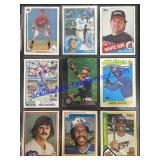 Lot of (9) Vintage Baseball Cards