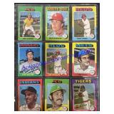 Lot of (9) Vintage Baseball Cards