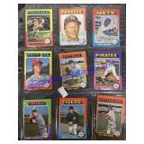 Lot of (9) Vintage Baseball Cards