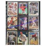 Lot of (9) Misc. Baseball Cards