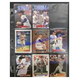 Lot of (10) Misc. Baseball Cards