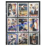 Lot of (18) Misc. Baseball Cards