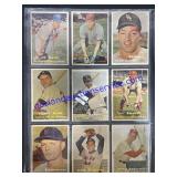 Lot of (9) Vintage Topps Baseball Cards