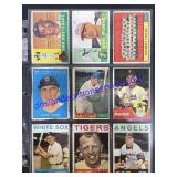 Lot of (9) Vintage Topps Baseball Cards